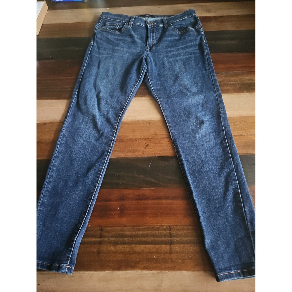 Banana Republic Skinny Fit Jeans Men's 30x10 Dark Wash Blue Denim 0019